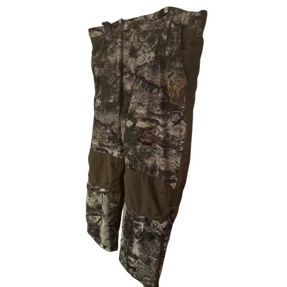 Mossy Oak Camo Insulated Hunting Outdoors Men's Pants Size 3 XL Inseam 30 Inches - Picture 2 of 11